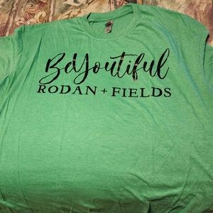 3X Green Rodan + Fields T-shirt